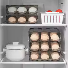 Dispensador de Huevos Transparentes